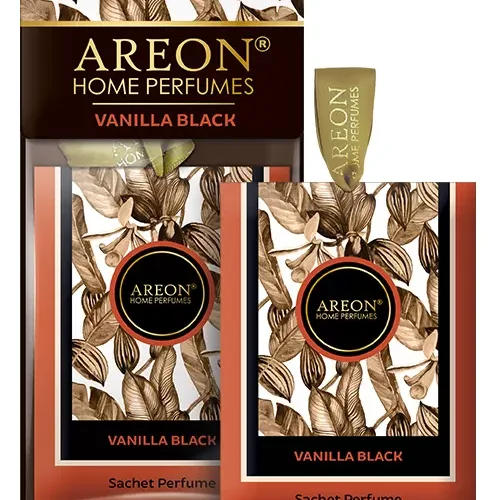 Areon Αρωματικό Ντουλάπας Sachet Premium Vanilla Black