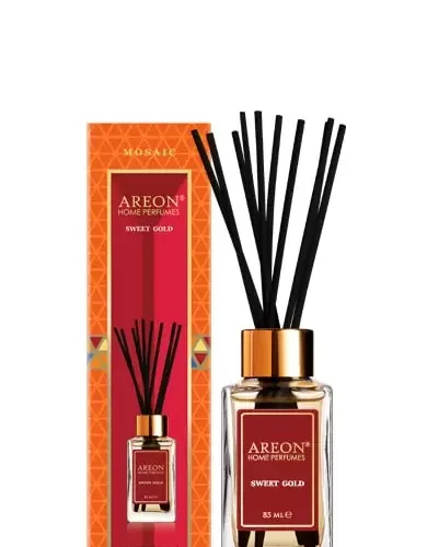 Areon Αρωματικό Χώρου με Sticks Home Mosaic - Sweet Gold 85ml