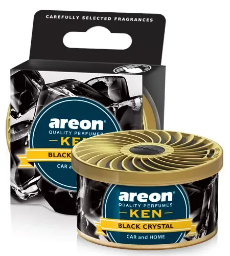 Areon Αρωματική Κονσέρβα Αυτοκινήτου Ken Black Crystal 35gr