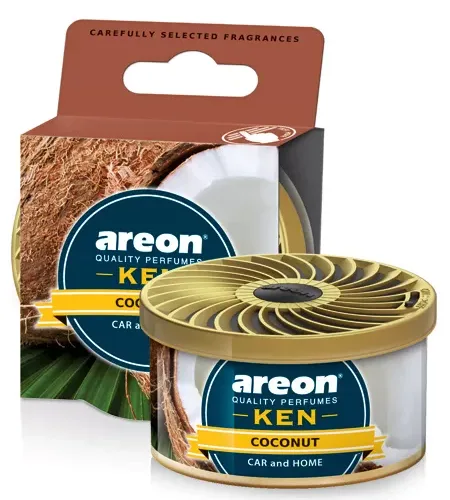 Areon Αρωματική Κονσέρβα Αυτοκινήτου Ken Coconut 35gr